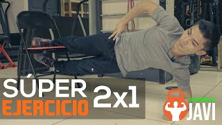 UN EJERCICIO para Fortalecer ABDOMINALES Y PIERNAS 2x1→ Hazlo así [upl. by Rumney13]