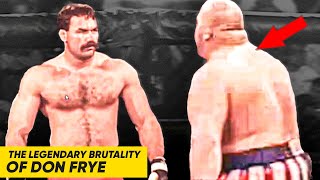 Most BRUTAL MMA Fighter of All Time  Don Frye [upl. by Kcyred]