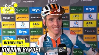 Postrace interview  Romain Bardet  Stage 1  Tour de France 2024 [upl. by Aisul929]