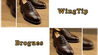 How To Make Brogues WingTip [upl. by Celinda]