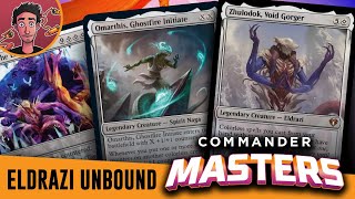 quotEldrazi Unboundquot Commander Masters Precon Full Preview  Magic the Gathering Spoilers [upl. by Boardman894]