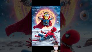 Superhero Minion vs Sonic Wednesday Spiderman Loki Iron Man Scarlet Witch Doctor Strange [upl. by Aihsyn]