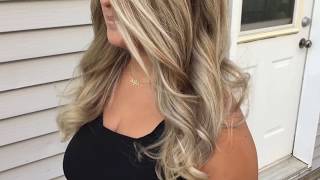 Comment faire des mèches blonde et Ombré [upl. by Leitnahs]