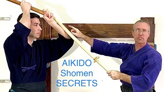 Using a BOKKEN Shomen sword training basics AIKIDO PART 1 [upl. by Ardnak]