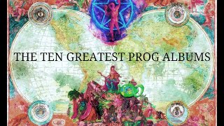 The 10 Greatest PROG ROCK ALBUMS Ranked [upl. by Berman242]