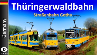 【4K】THÜRINGERWALDBAHN amp GOTHA TRAM 2022 [upl. by Ximenez]