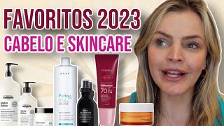 TOP 10 PRODUTOS DE CABELO E SKINCARE QUE MAIS GOSTEI DE USAR EM 2023 [upl. by Koss]