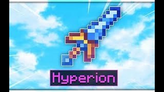 Creating a Hyperion  Hypixel Skyblock [upl. by Caswell]