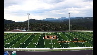 Gilpin County High Schools new football field [upl. by Cyd]