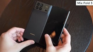 Xiaomi Mix Fold 3 Unboxing amp Hands On Review Camera Test Gaming Test Charging Test [upl. by Airom]