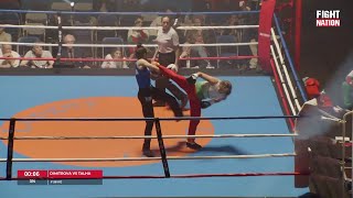 Alexandra Dimitrova vs Yasmine Talha [upl. by Grindlay]