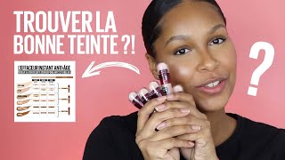 Comment trouver sa teinte parfaite avec LEffaceur Instant AntiAge de Maybelline New York [upl. by Akimehs138]