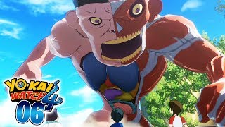 YOKAI WATCH 4 ÉPISODE 6  NOUVEAU BOSS  UN MODÈLE ANATOMIQUE DHUMAIN DEVENU TITAN [upl. by Airdnaz339]