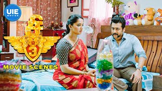 Singam 3 Movie Scenes  Suryas Secret Unveiled to Robo Sankar  Suriya  Anushka Shetty [upl. by Eitsyrc]