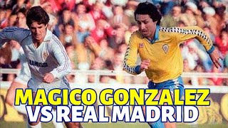 🇸🇻 Jugadas Inéditas  Mágico González vs Real Madrid Semifinales Copa del Rey 198990 🇸🇻 [upl. by Medrek462]