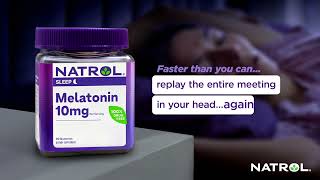 Natrol Melatonin 10mg 15 seconds [upl. by Routh]