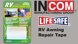 LIFE SAFE Awning Repair Tape [upl. by Manvel609]