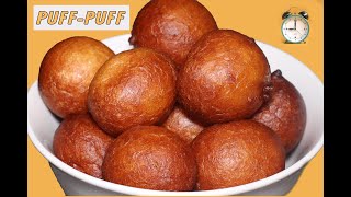 HOW TO MAKE PUFF PUFF in LESS THAN 1 HOUR [upl. by Binky]