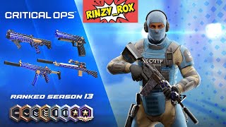 Critical Ops Ranked Match Season 13 Live 16 [upl. by Wynny]