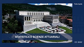 Statistica e Scienze Attuariali  Laurea triennale [upl. by Rudolfo]