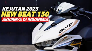 INI BARU KEREN❗NEW HONDA BEAT 150 2023 RESMI MELUNCUR HARGA MURAH NMAX  PCX  AEROX  VARIO [upl. by Daht]