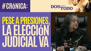 Crónica ¬ Pese a presiones la Corte desestima impugnación a Reforma Judicial [upl. by Corb751]