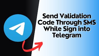 How to Send Validation Code Through SMS While Sign into Telegram [upl. by Lainahtan]