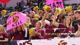 2024 LHSAA Volleyball State Championship Northlake Christian vs Dunham [upl. by Gorrono]