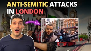 Unbelievable AntiSemitic Attacks in London [upl. by Torruella]