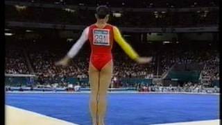 Mo Huilan CHN  1996 Olympics AA  Floor [upl. by Eiramanel]