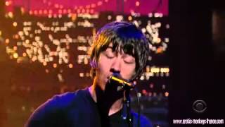 Arctic Monkeys  Fluorescent Adolescent Live at David Letterman [upl. by Solotsopa]