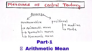 Measures of Central Tendency part1 Find Mean  direct method  assume mean method  step deviation [upl. by Kordula]