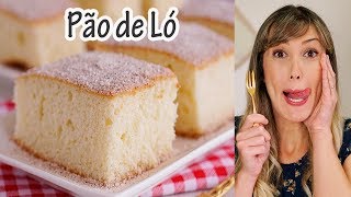 PÃO DE LÓ DE LIQUIDIFICADOR super fofinho I Receitas e Temperos [upl. by Tannie257]