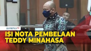 FULL Teddy Minahasa Bacakan Pleidoi Mengutip Mahfud MD dan Singgung Konspirasi Jahat [upl. by Jaclin]