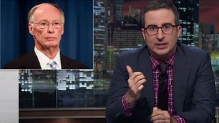 On Last Week Tonight John Oliver Slams Alabama Governor Robert J Bentley Video [upl. by Kcirderf]