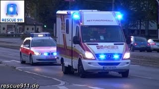 Feuerwehr Rettungsdienst Polizei  Einsatzfahrzeuge Großraum Ludwigshafen am Rhein [upl. by Ayekahs404]