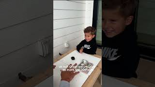 kid choose Oreo over 10000 dollars [upl. by Tabber]