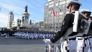 Armada de ChileCeremonia Naval21 de Mayo 2001 Valparaíso [upl. by Anivle]