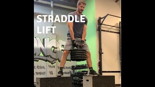 TBell Straddle Sumo Deadlift [upl. by Nyrual]