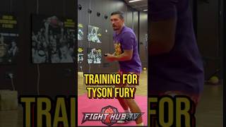 Oleksandr Usyk NEW TRAINING for Tyson Fury [upl. by Rafi]