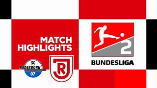 Paderborn vs Jahn Regensburg  Highlights  2 Bundesliga 2425 [upl. by Shepley]