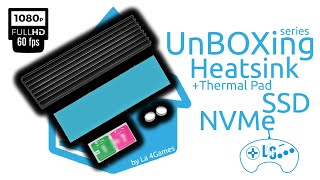 Unboxing HeatsinkCooling Pad SSD NMVe and others 60FPS gadget full [upl. by Margaretha229]