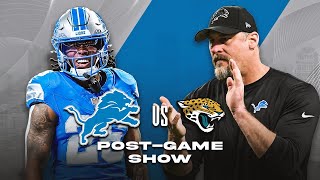 Detroit Lions vs Jacksonville Jaguars LIVE Post Game Show [upl. by Kelam]