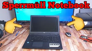 Sperrmüll Notebook was ist kaputt am Acer Aspire E 17 [upl. by Kinom]