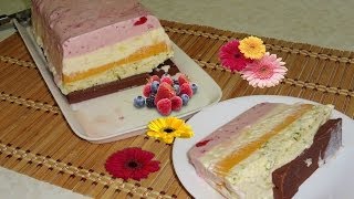 Easy Cassata Ice Cream Recipe by Bhavna  Spumoni Ice Cream Recipe Video [upl. by Shelby]