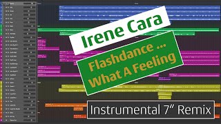 Irene Cara  Flashdance  What A Feeling Instrumental 7quot Remix [upl. by Cornelius]