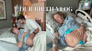 Our Birth Vlog  Labor and Delivery of Our First Baby [upl. by Delle]