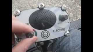 METAL DETECTING UK 2 Cscope 3MX review [upl. by Gove]