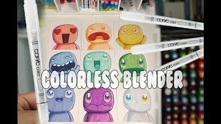 How to use the Colorless Blender Marker [upl. by Neelak]