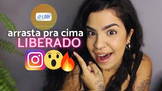 ✅ COMO CONSEGUIR O ARRASTA PRA CIMA com menos de 10 mil seguidores passo a passo 2021 sticker link [upl. by Adnolor]